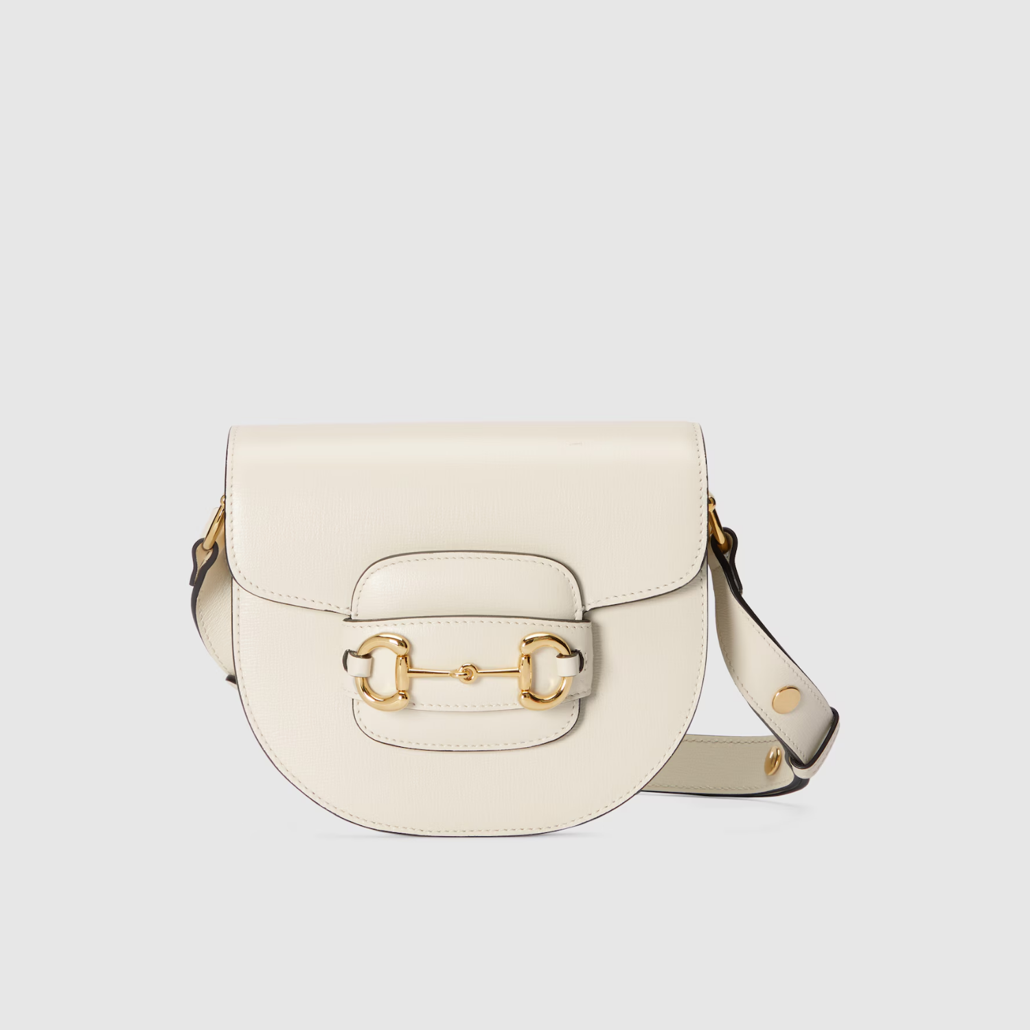 HORSEBIT 1955 MINI ROUNDED BAG, WHITE