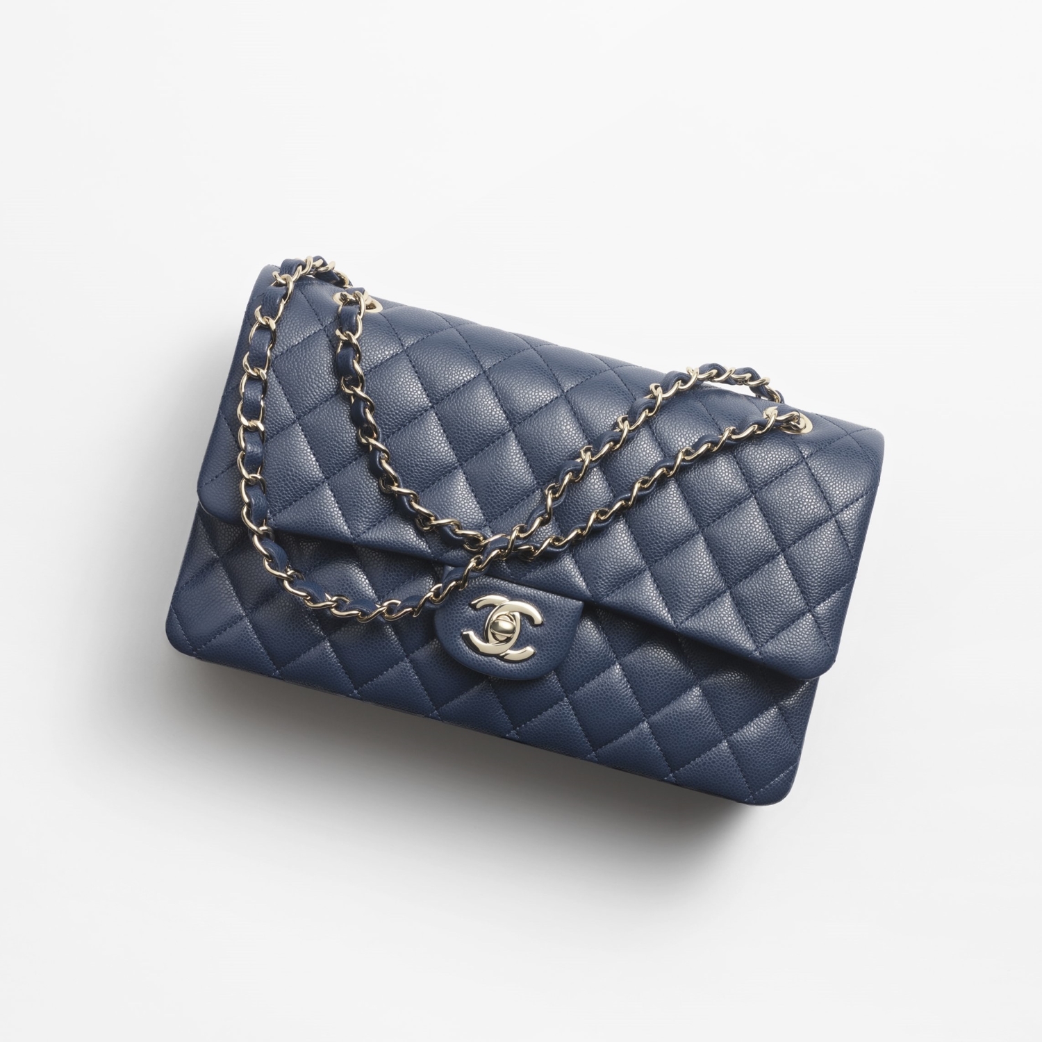 CLASSIC 11.12 HANDBAG, DARK BLUE