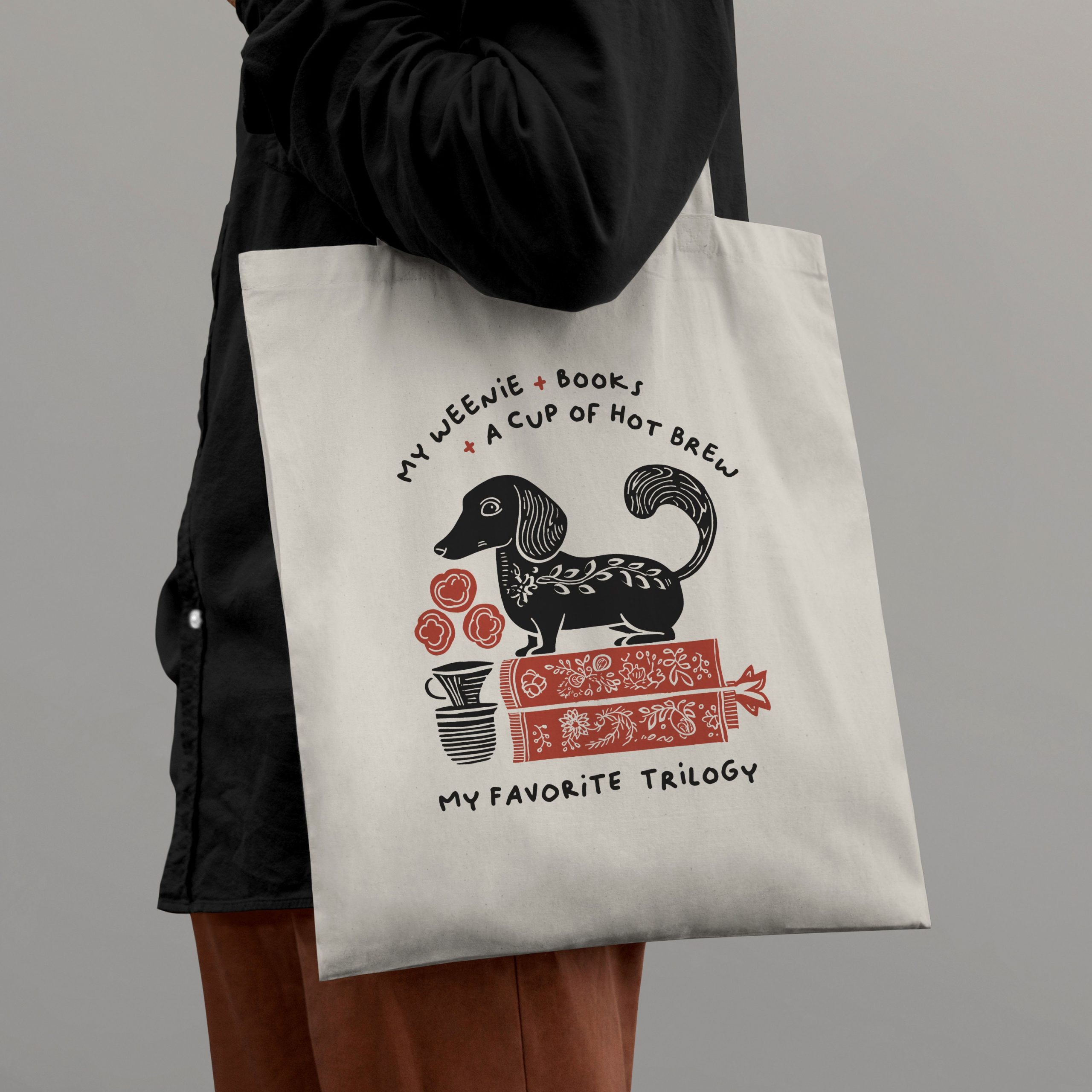 Tote Bag Gift for Dachshund Lover