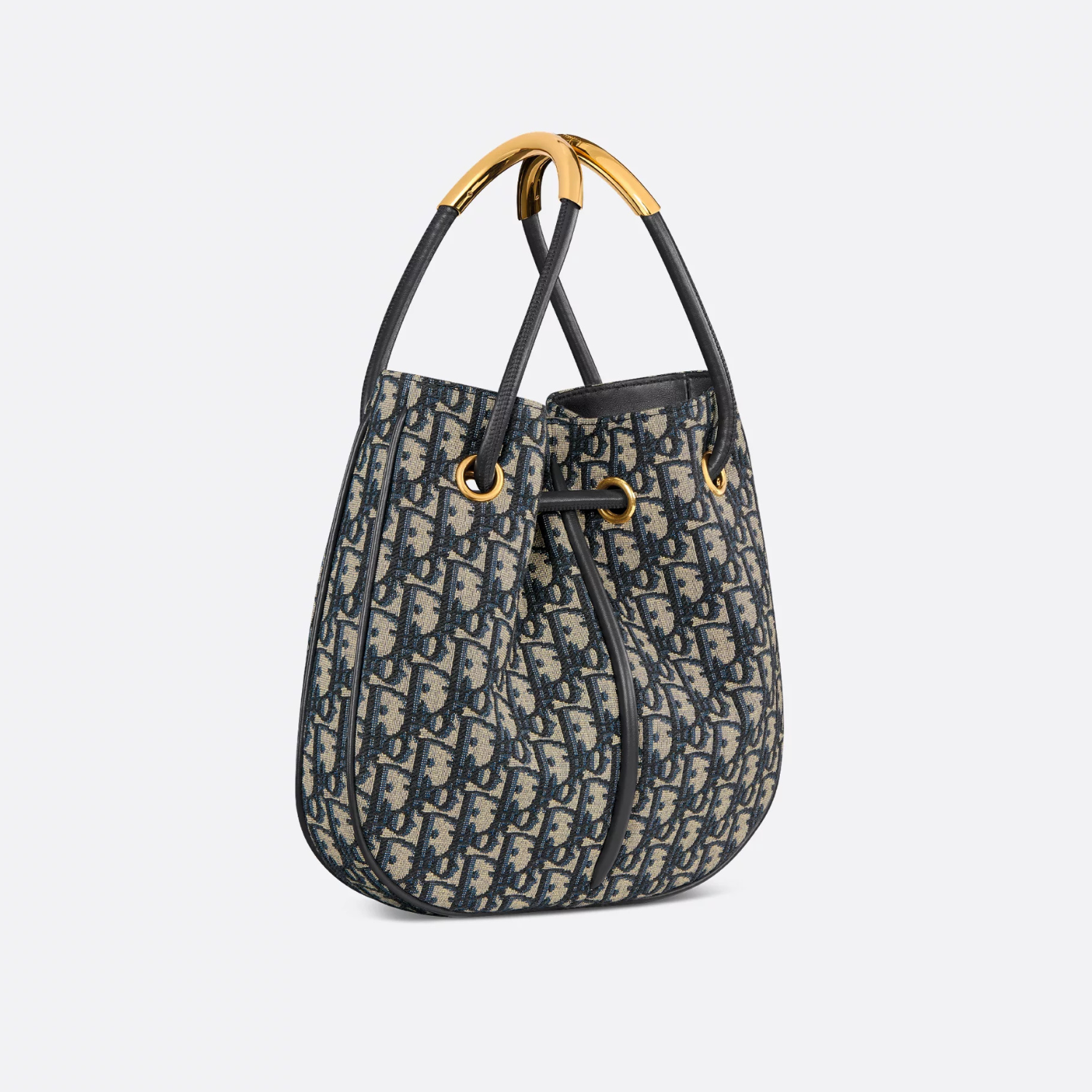 MEDIUM NOLITA BAG, BLUE OBLIQUE JACQUARD