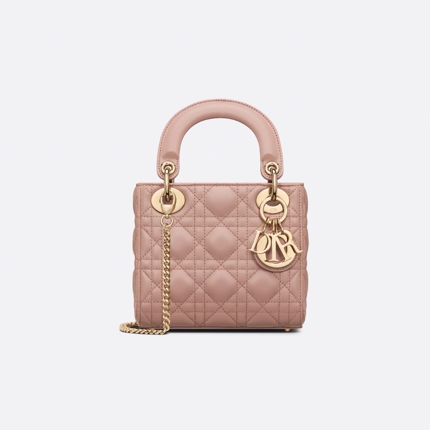 MINI LADY D BAG, BLUSH