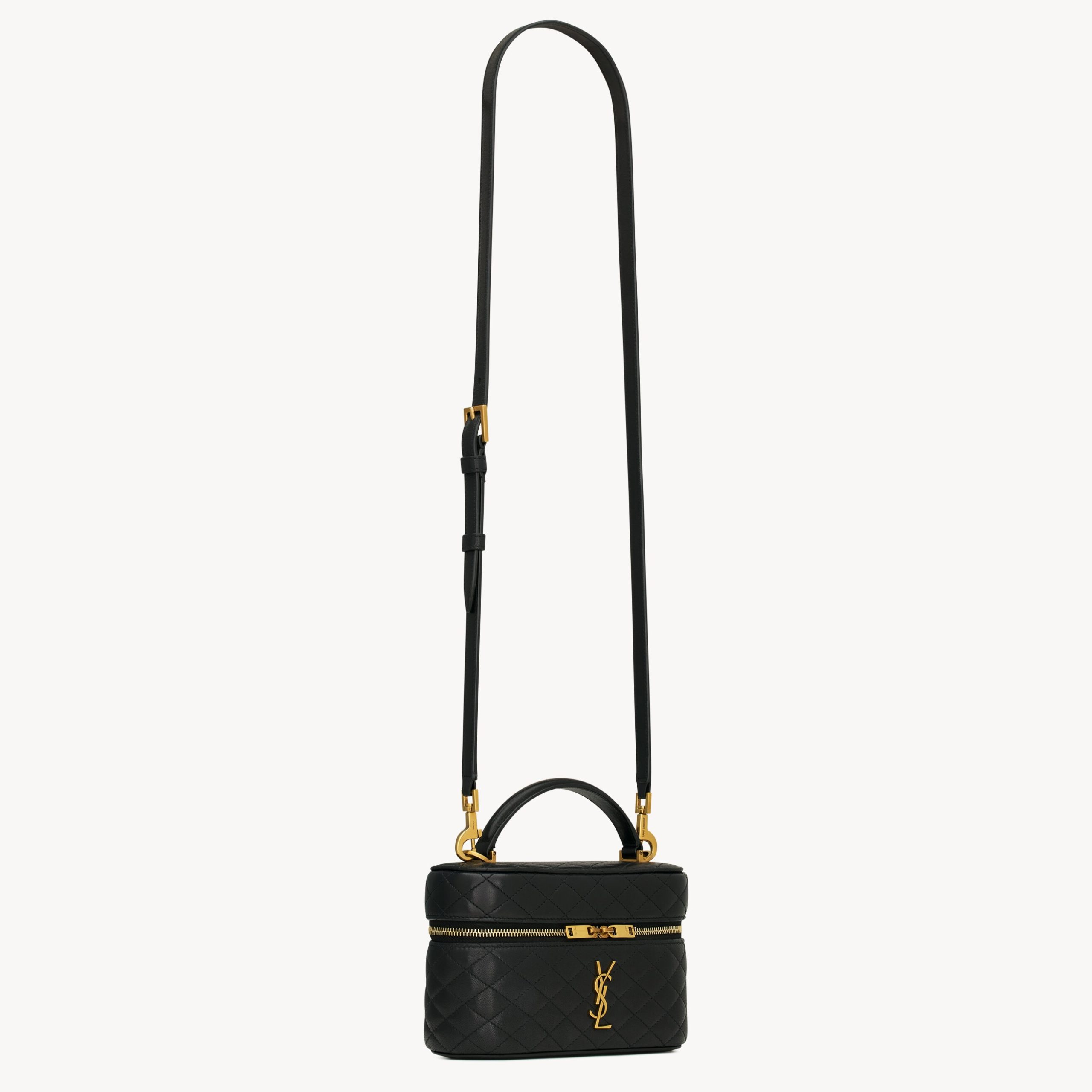 GABY VANITY BAG, BLACK