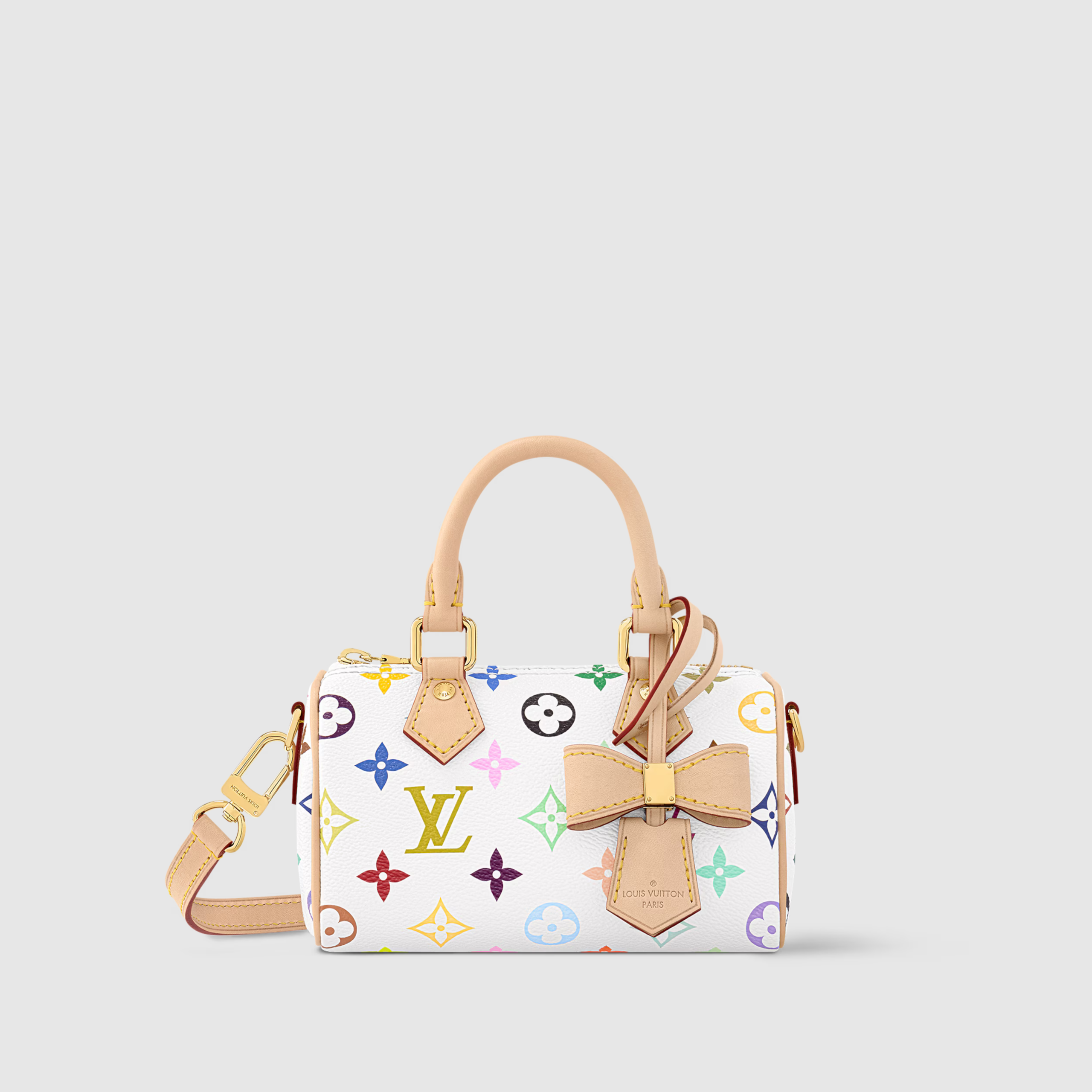 [LV] LV X TM NANO SPEEDY, MONOGRAM COATED CANVAS – MULTICOLORED