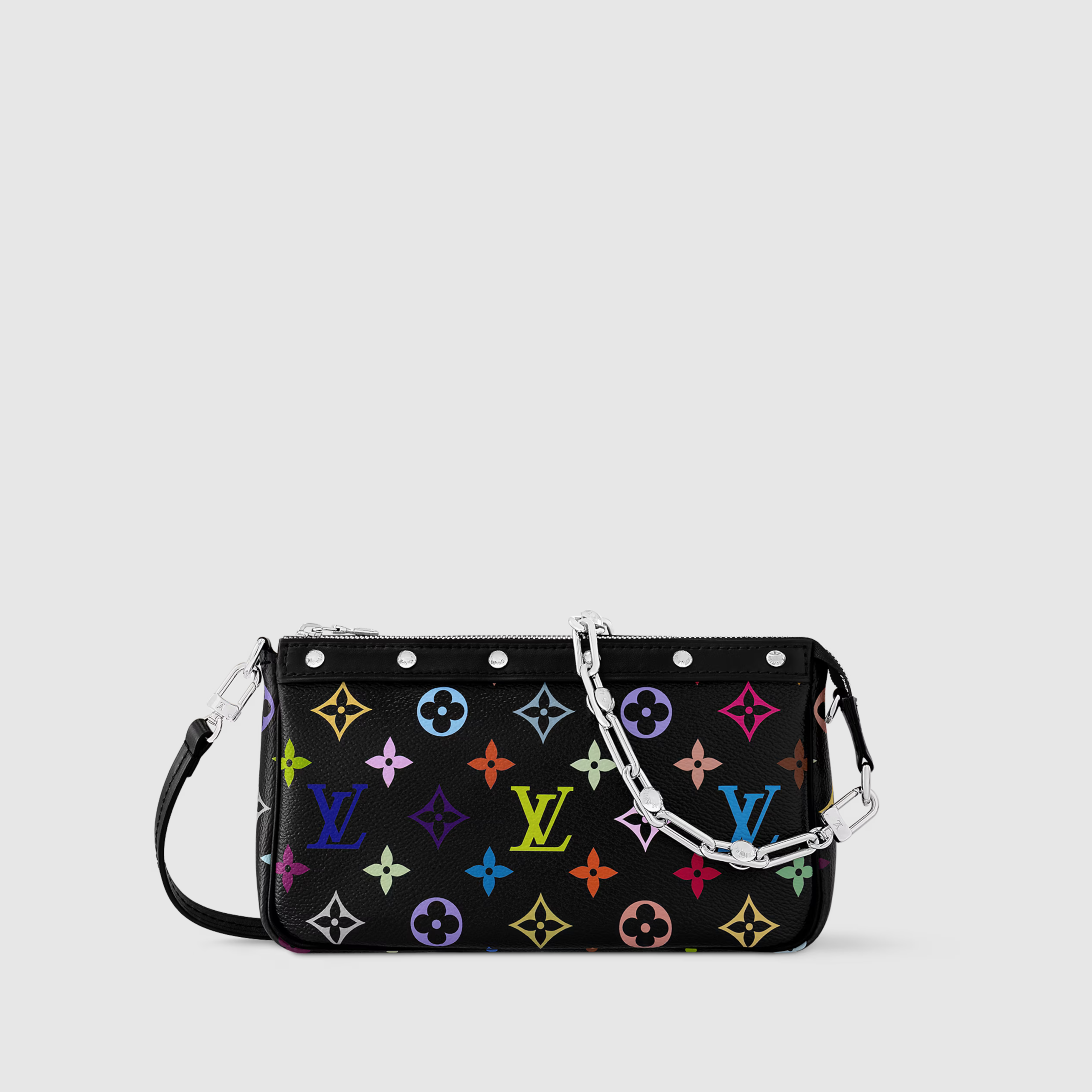 [LV] LV X TM POCHETTE ACCESSOIRES, MONOGRAM COATED CANVAS – MULTICOLORED