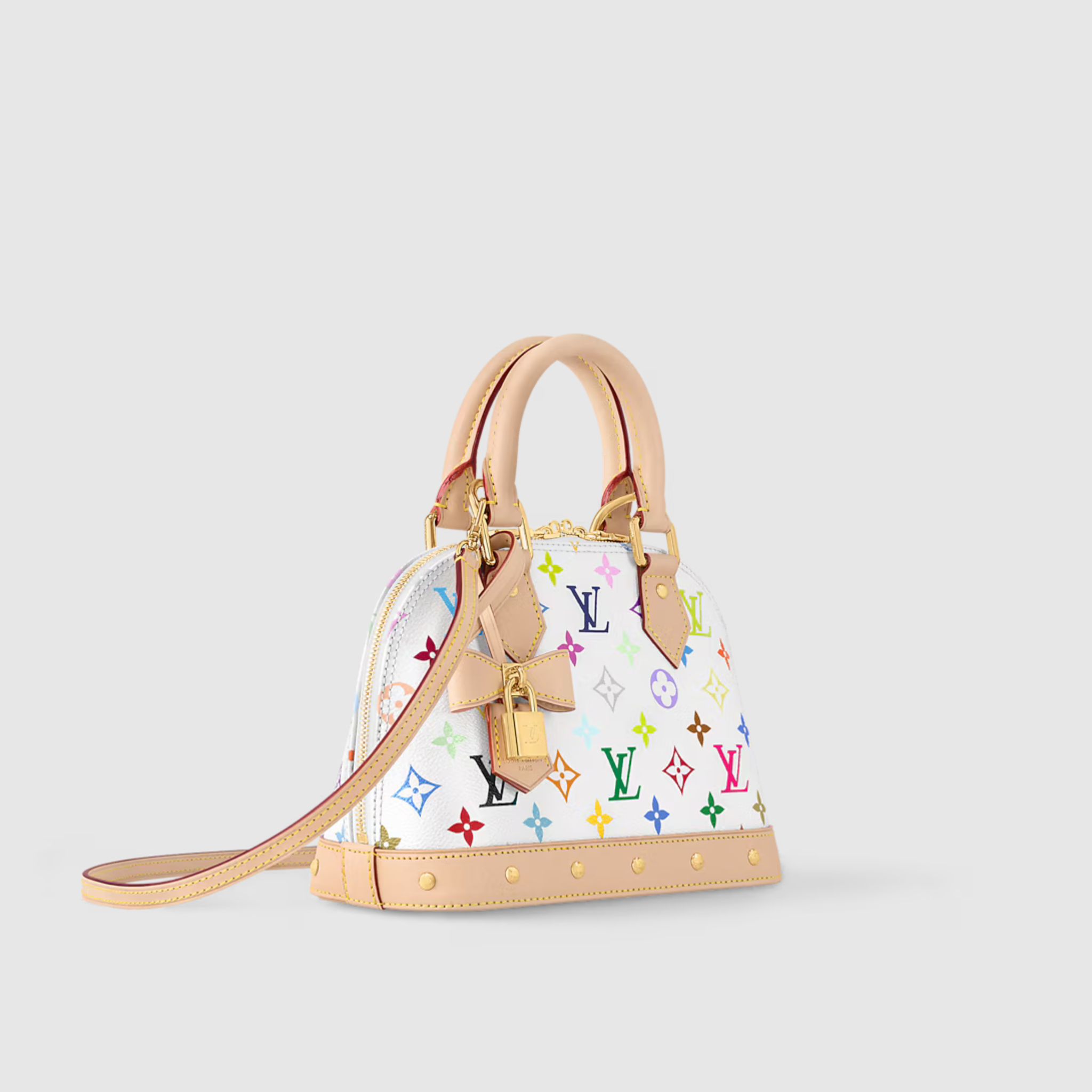 [LV] LV X TM ALMA BB, MONOGRAM COATED CANVAS – MULTICOLORED