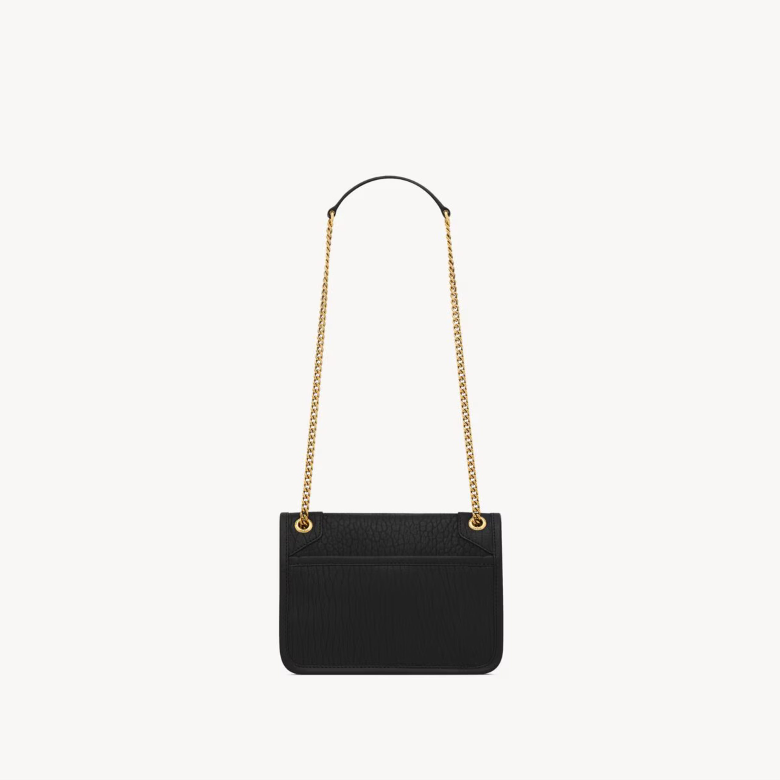 [YSL] NIKI MINI, GRAINED LAMBSKIN – BLACK